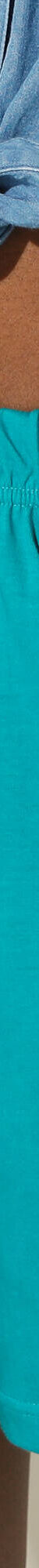 Short effet jupette - lot de 2 (blanc / turquoise) Short effet jupette - lot de 2 (blanc / turquoise)